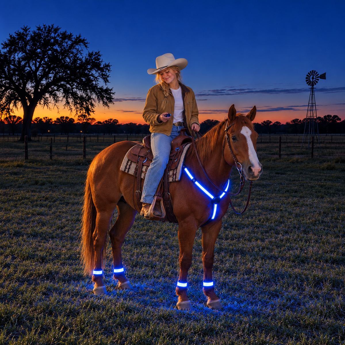 Glow trot